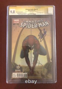 Amazing Spider-Man 1 WW Atlanta Edition CGC 9.8 Signed by Stan Lee & Christopher