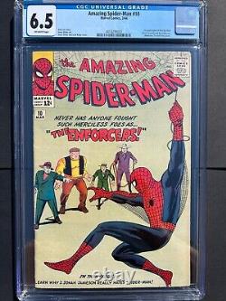 Amazing Spider-Man 10 1964 Marvel Comics CGC F+ 6.5 1st App of the Enforcers