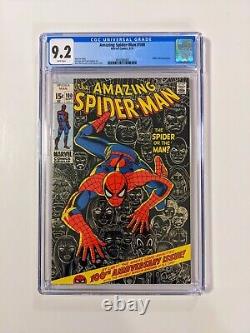 Amazing Spider-Man #100 (1971) CGC 9.2 NM- White Pages Classic Romita Cover