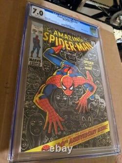 Amazing Spider-Man #100 CGC 7.0 (white pages) Stan Lee Story 1971 Marvel