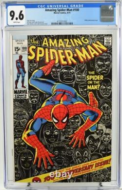 Amazing Spider-Man #100 CGC 9.6 (1971) 100th Anniversary Issue Marvel Comics