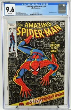 Amazing Spider-Man #100 CGC 9.6 (1971) 100th Anniversary Issue Marvel Comics