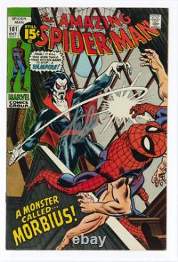 Amazing Spider-Man 101 Signed SS Stan Lee (Marvel, 1971) CGC VF 8.0 OW White