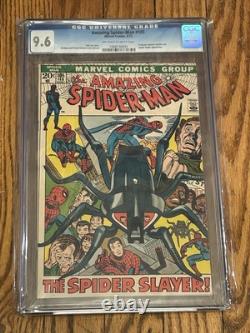 Amazing Spider-Man #105 CGC 9.6 OWithW 1st app. Smythe's New Spider Slayer Robot