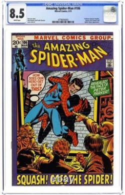 Amazing Spider-Man #106 CGC 8.5 1972 4776056003