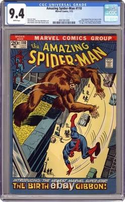 Amazing Spider-Man #110 CGC 9.4 1972 4061001009
