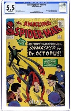 Amazing Spider-Man #12 CGC 5.5 1964 4474602013