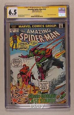 Amazing Spider-Man #122 CGC 6.5 SS Stan Lee 1513037012