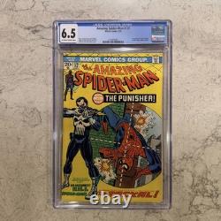 Amazing Spider-Man #129 CGC 6.5 1974 1st appearance of Punisher KEY