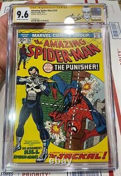 Amazing Spider-Man 129 CGC 9.6 SS Stan Lee 1st PUNISHER Key ISSUE 1974