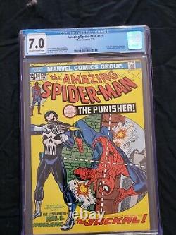 Amazing Spider-Man 129 cgc 7.0 The 1st Appearance of the Punisher