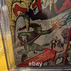 Amazing Spider-Man 14 CGC 8.0 Qualified 1964 Stan Lee Autographed