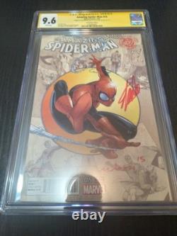 Amazing Spider-Man 15 CGC SS 9.6 Stan Lee & Paco Medina Decomixado-Bonus Raw