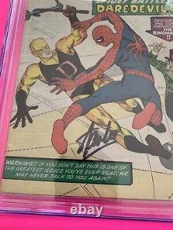 Amazing Spider-Man 16 CGC 4.5 Stan Lee Signature Series 1st Appearance Together