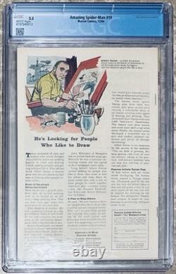 Amazing Spider-Man #19 (Marvel, 1964) Sandman, Human Torch. CGC 5.5 White Pages