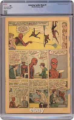 Amazing Spider-Man (1963 1st Series) 1 CGC 2nd Page Only 4427483007