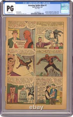 Amazing Spider-Man (1963 1st Series) 1 CGC 3rd Page Only 4427483011