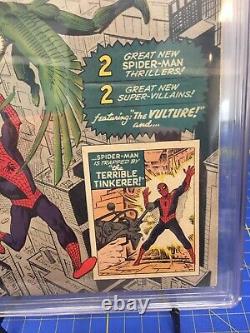 Amazing Spider-Man #2 CGC 6.0 OWithW Pages Stan Lee Story/Ditko 1st Vulture 3rdSpi