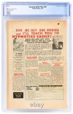 Amazing Spider-Man #20 CGC 2.5 1st App. Of the Scorpion (Marvel 1965)