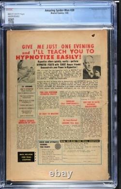 Amazing Spider-Man #20 CGC 2.5 1st App. Of the Scorpion (Marvel 1965)