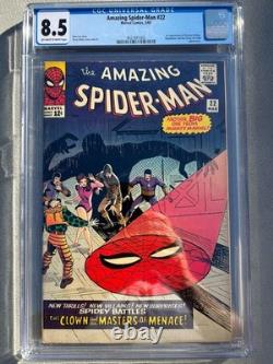 Amazing Spider-Man 22 1965 Marvel Comics CGC VF+ 8.5 1st App of Princess Python