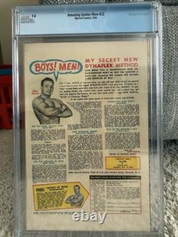 Amazing Spider-Man #22 CGC 7.0 White pgs (1965) Ditko / Lee 1st Princess Python
