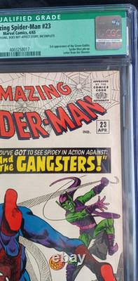 Amazing Spider-Man #23 CGC 4.5 1965 (Third Wrap Missing, Does not Affect Story)