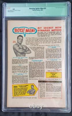 Amazing Spider-Man #23 CGC 4.5 1965 (Third Wrap Missing, Does not Affect Story)
