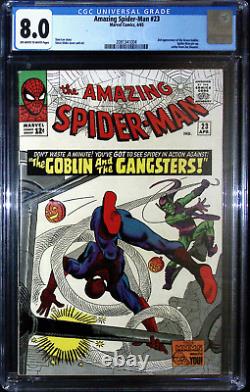 Amazing Spider-Man #23 CGC 8.0 OWithW (Nicely aligned) 3rd Green Goblin