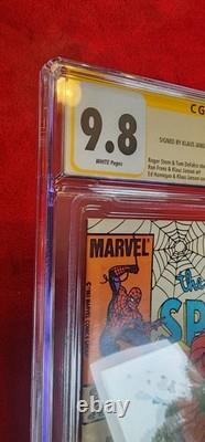 Amazing Spider-Man #251 CGC 9.8 SS Newsstand, Janson Stan Lee Romita Defalco