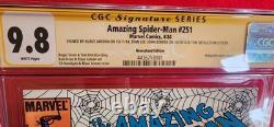 Amazing Spider-Man #251 CGC 9.8 SS Newsstand, Janson Stan Lee Romita Defalco