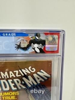 Amazing Spider-Man #252 CGC 8.5 White Pages Newsstand Marvel 1984 Black Suit