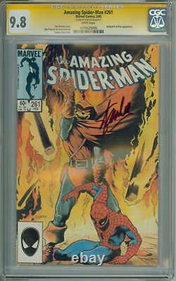 Amazing Spider-Man 261 CGC 9.8 SS STAN LEE