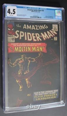 Amazing Spider-Man #28 First Mark Raxton MOLTEN MAN 1965 Stan Lee DITKO CGC 4.5