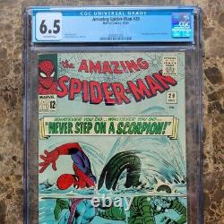 Amazing Spider-Man #29 CGC 6.5 1965 Stan Lee Steve Ditko 2nd Appearance Scorpion