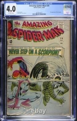 Amazing Spider-Man #29 CGC VG 4.0 Printing Error! Marvel 1965