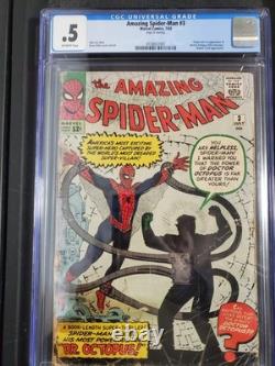 Amazing Spider-Man #3 CGC. 5 1st Doctor Octopus Marvel 1963