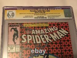 Amazing Spider-Man #300 CGC 6.0 SS Signed by Stan Lee & Todd McFarlane 1st Venom