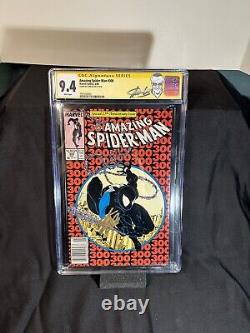 Amazing Spider-Man #300 CGC 9.4 Signed Stan Lee 1st Appearance Venom