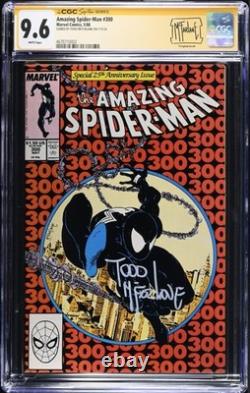 Amazing Spider-Man #300 CGC 9.6 SS Signed Todd McFarlane First Venom 1988 ASM