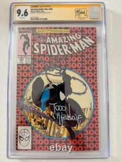 Amazing Spider-Man #300 CGC 9.6 SS Signed Todd McFarlane First Venom 1988 ASM