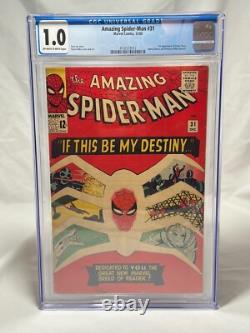 Amazing Spider-Man #31 CGC 1.0 1st appearance Gwen Stacy & Harry Osborn