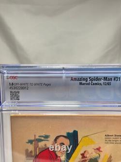 Amazing Spider-Man #31 CGC 1.0 1st appearance Gwen Stacy & Harry Osborn