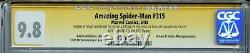 Amazing Spider-Man 315 CGC 9.8 SS X3 Stan Lee Michelinie Todd McFarlane Venom