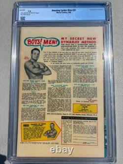 Amazing Spider-Man 33 1966 Marvel Comics CGC VF- 7.5 Classic Cover