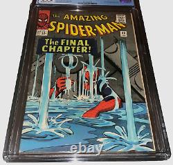 Amazing Spider-Man #33 CGC 6.0, OW to W PAGES, Dr. Curt Connors appearance