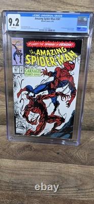 Amazing Spider-Man #361 CGC 9.2 Direct (1992 Marvel) 1st Carnage