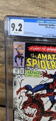 Amazing Spider-Man #361 CGC 9.2 Direct (1992 Marvel) 1st Carnage