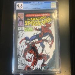 Amazing Spider-Man #361. CGC 9.6 White Pages. 1st Full Carnage Cletus Kasady