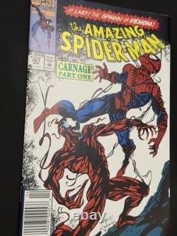 Amazing Spider-Man #361 Newsstand 1st Full Carnage 1992 High Grade NM+ Candidate